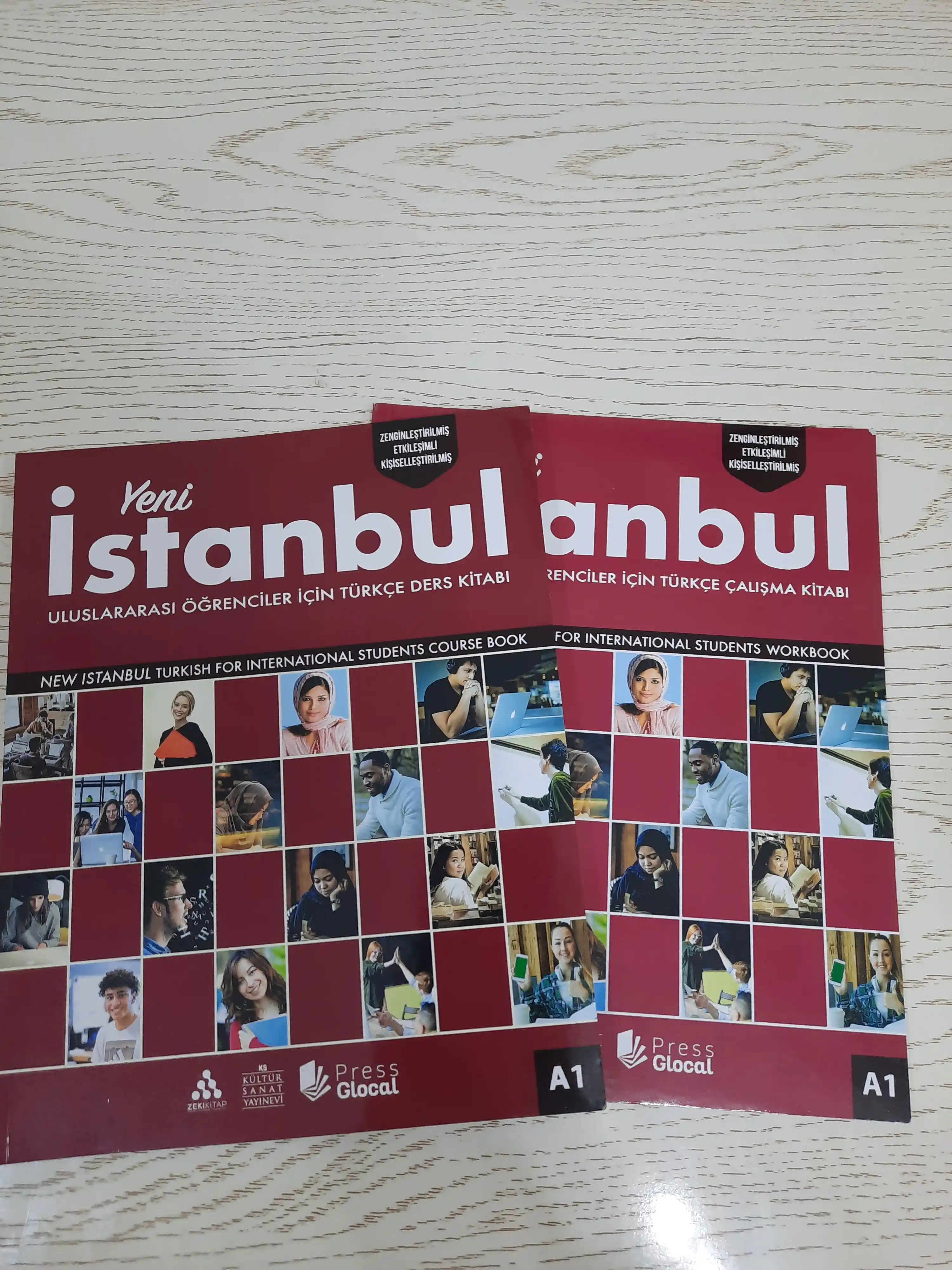 Yeni istanbul Uluslararas renciler in Trke Eitim Seti A1
