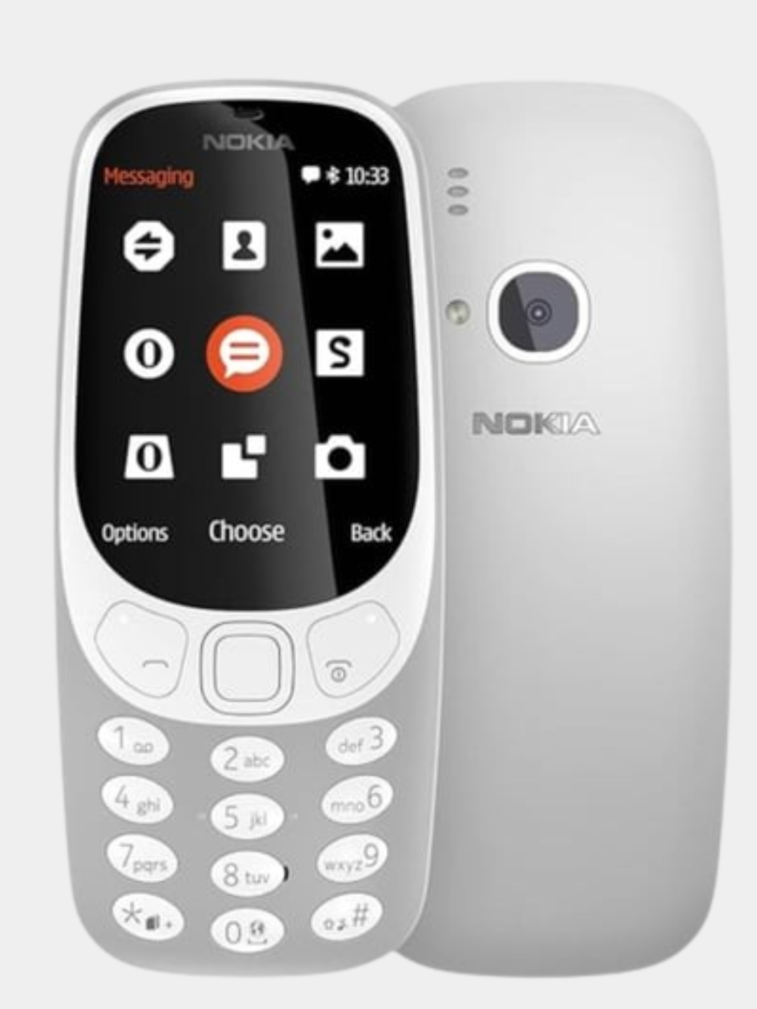 Телефон Nokia 3310 Dual Sim (2017), SIM+micro SIM, серый купить по низким  ценам в интернет-магазине Uzum (813622)