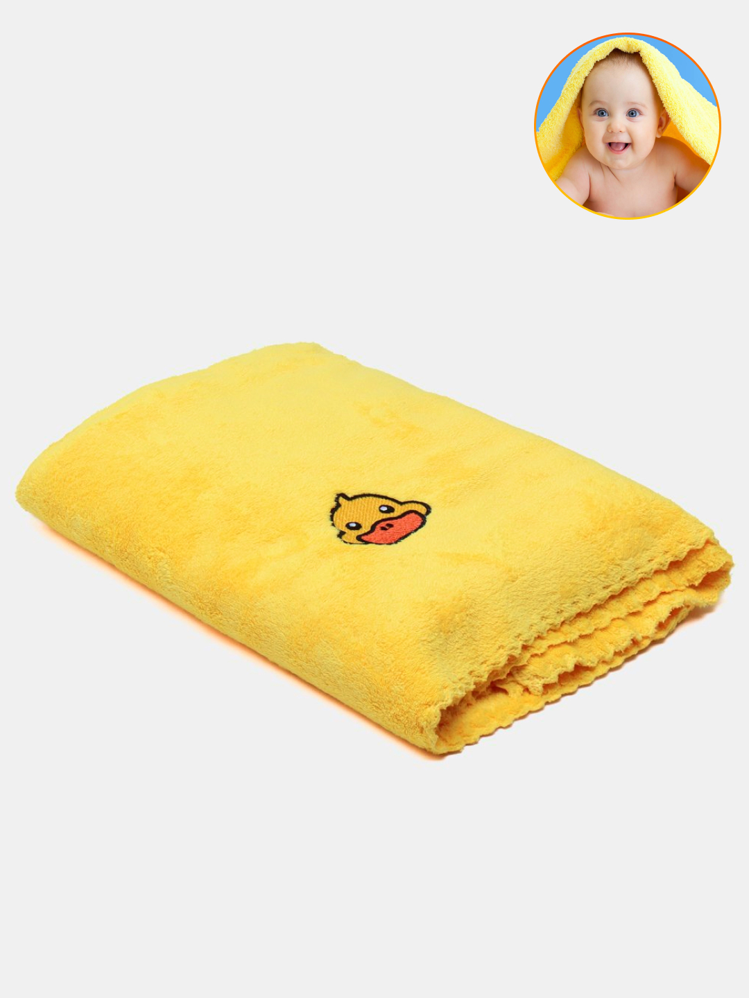 Детское полотенце для тела, рук и ног, банное, большое, из микрофибры ...