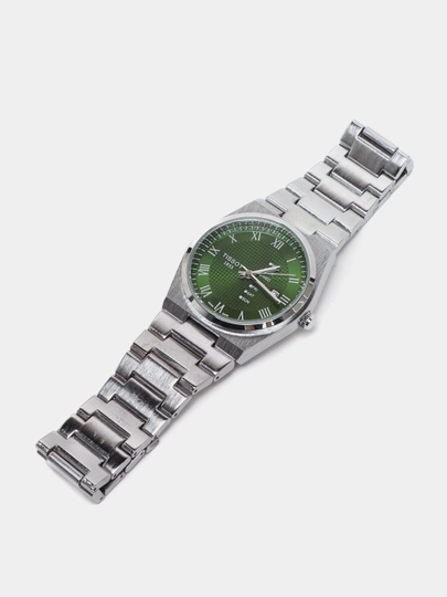 Мужские водонепроницаемые часы Tissot 1853 PRX, из нержавеющей стали — WATCH11-95W0013-ЗЕЛЕН