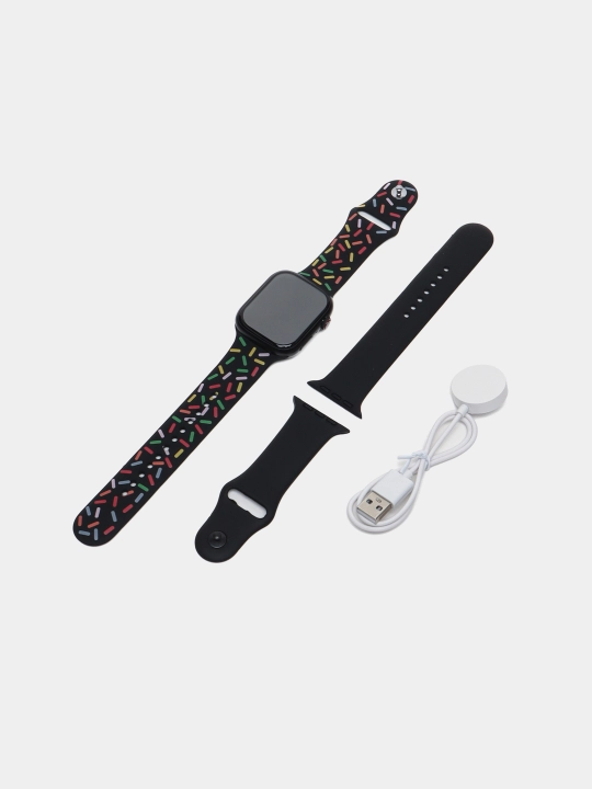 Aqlli soat Smart Watch 9, Android va iOS uchun, T20 pro max, ikki tasmali