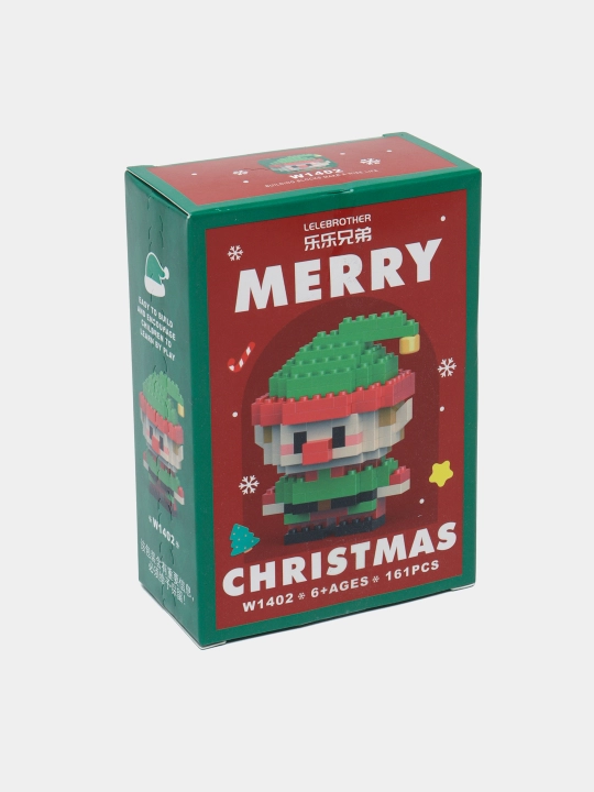 3D blokli konstruktor, mini lego, bolalar va kattalar uchun jumboq, haykalchalar