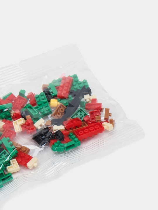 3D blokli konstruktor, mini lego, bolalar va kattalar uchun jumboq, haykalchalar