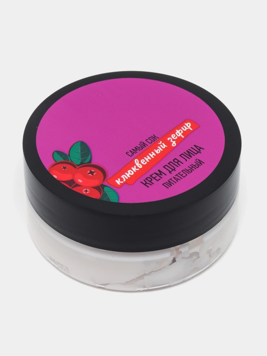 Yuz uchun krem Samiy Sok Klyukvennyy zefir, oziqlantiruvchi, 50 ml