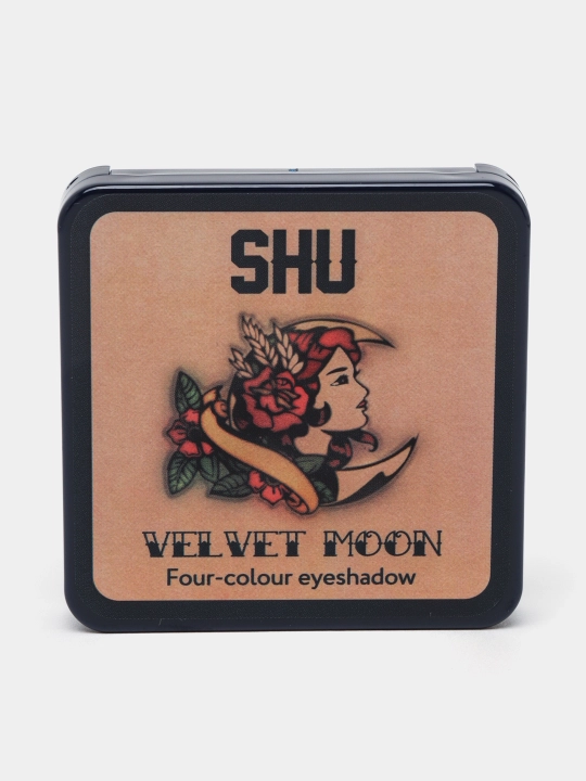Ko'z qovoqlari uchun tenlar Shu Velvet Moon, ton № 154 nyud-ko'k