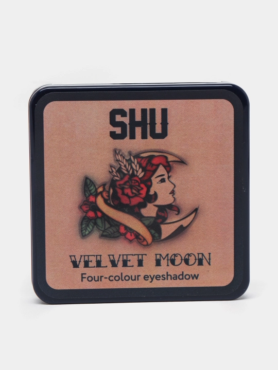 Ko'z qovoqlari uchun soyalar Shu Velvet Moon, ton № 153 issiq yashil