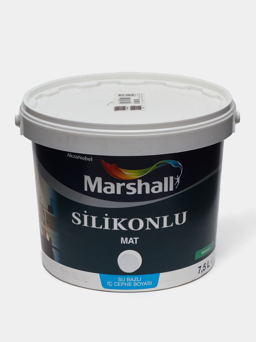 Водоэмульсионная краска Marshall silikonlu mat, 7.5 л купить по низким ...