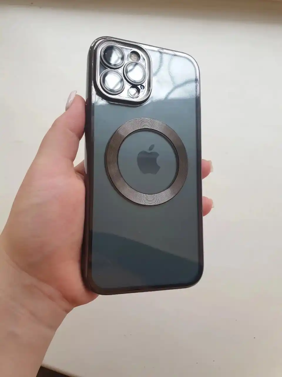 Чехол MagSafe iPhone 11 12 13 14 / Pro Max / Plus прозрачный магнитный