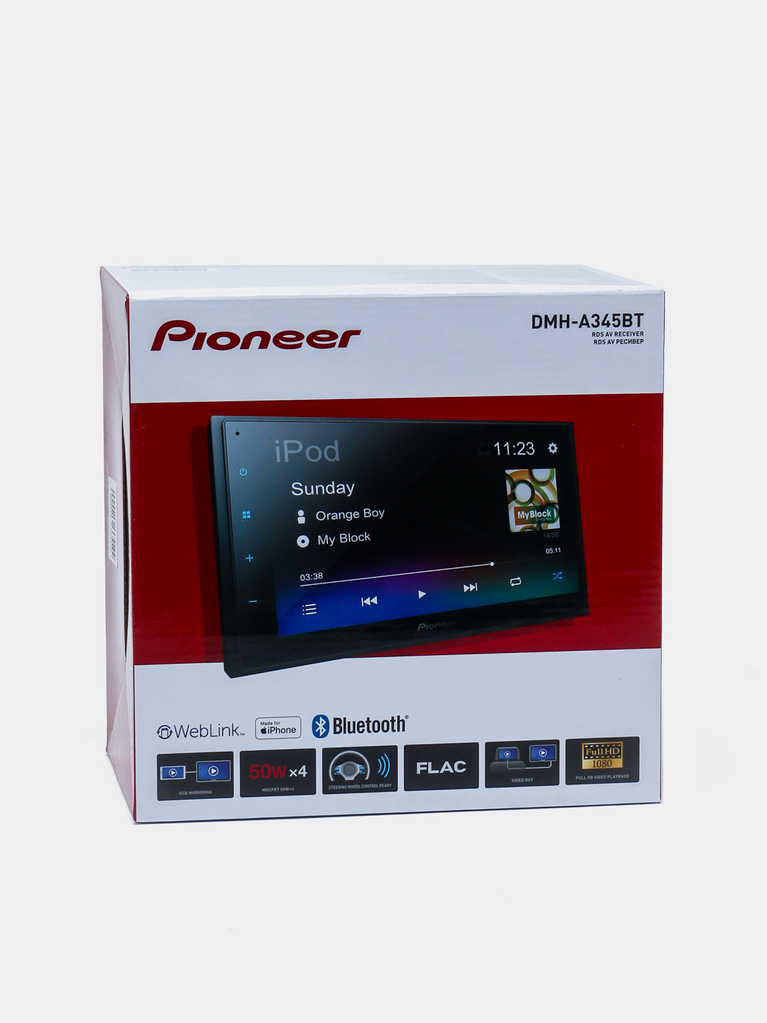 Автомагнитола Pioneer DMH-A345BT, автозвук купить по низким ценам в  интернет-магазине Uzum (727210)