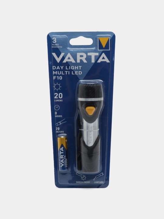 Фонарь VARTA Day Light Multi LED F10 16631 — светодиодный на батарейках
