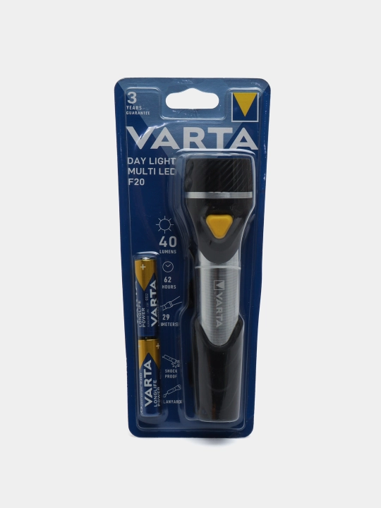 Фонарь VARTA Day Light Multi LED F20 16632 — светодиодный на батарейках
