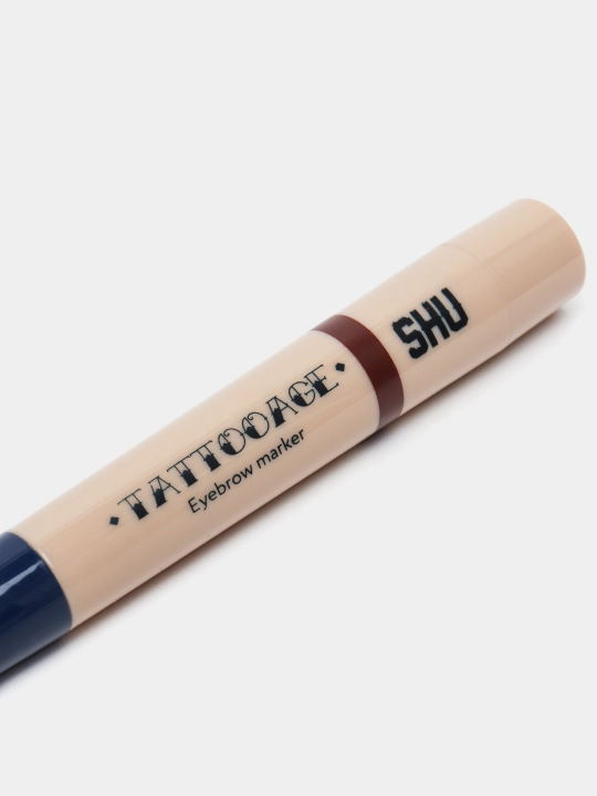 Qoshlar uchun marker Shu Tattooage, ton № 241 klassik jigarrang