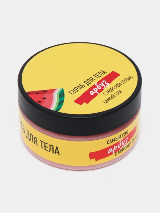 Tana uchun skrab Samiy Sok, dengiz tuzi bilan tarvuz, 200 ml