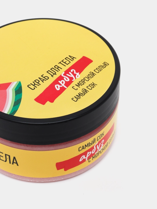 Tana uchun skrab Samiy Sok, dengiz tuzi bilan tarvuz, 200 ml