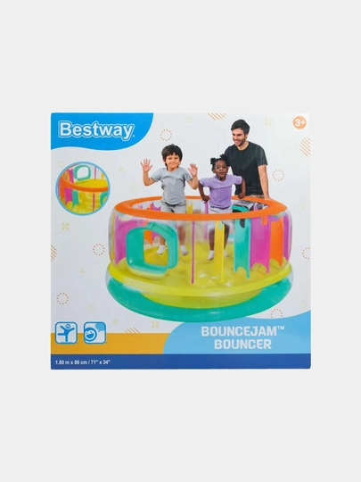 Батут надувной Bestway 52262, BounceJam, 180 * 86 см