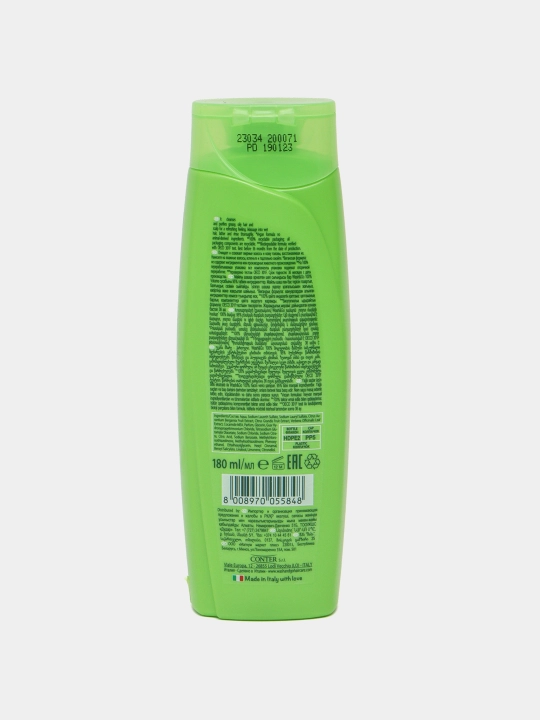 Шампунь для волос Wash & Go, экстракт лечебных трав для жирных волос, 180 мл