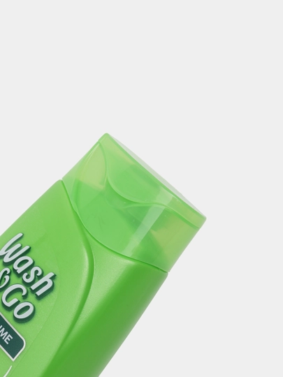 Шампунь для волос Wash & Go, экстракт лечебных трав для жирных волос, 180 мл