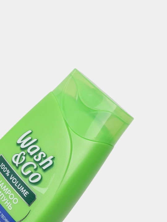 Soch uchun shampun Wash&Go, qazg'oq bilan kurashish uchun tozalash va parvarish, 360 ml