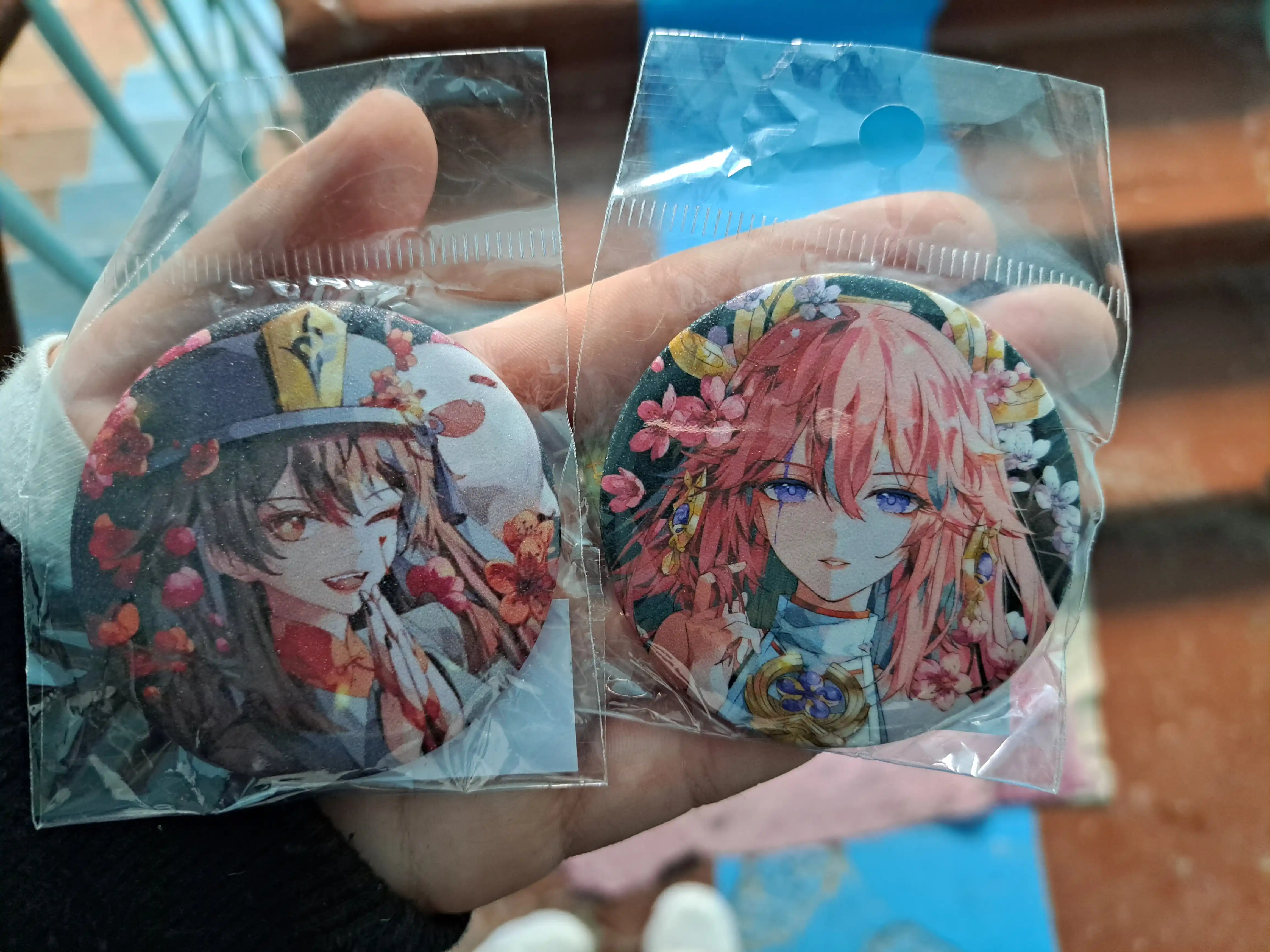Anime belgilari, "Genshin Impact", Genshin, Ayaka, Ganyu, Xutao, Venti, Raiden, Yaemiko