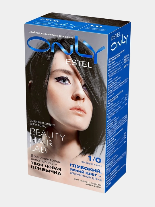 Стойкая краска-гель для волос Estel ONLY, дополнительный уход Estel SECRETS