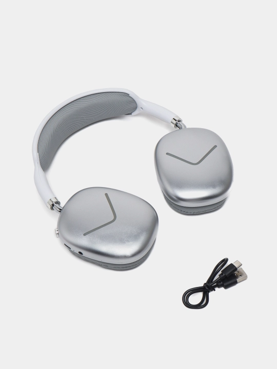 Simsiz quloqchinlar "P9 Bluetooth", "Pods Max RGB AP J01", mikrofon bilan
