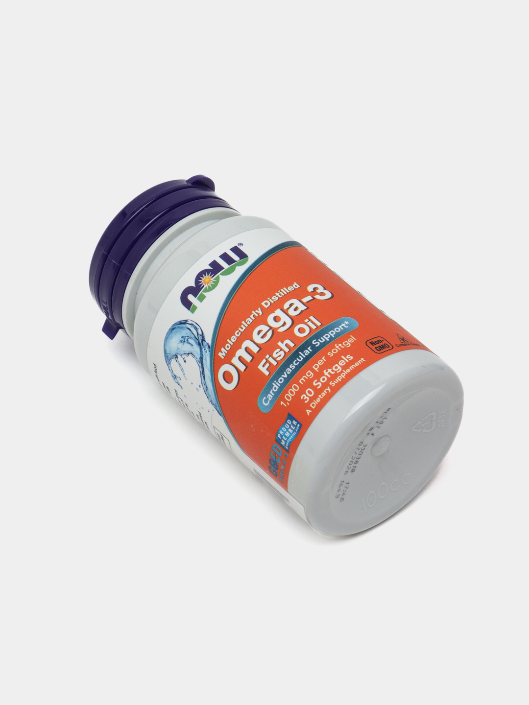 Рыбий жир NOW Foods, Omega-3, Fish Oil, 1,000 мг витамин купить по ...