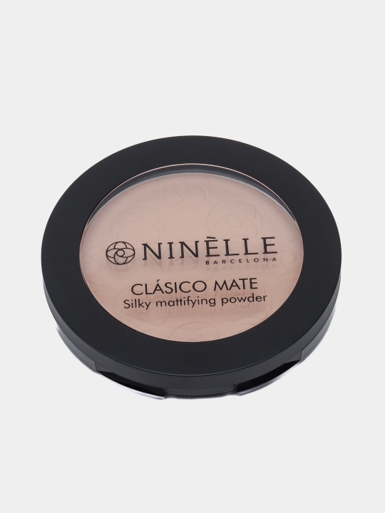 Пудра для лица Ninelle Clasico Mate, оттенок №204, розово-бежевый темный - 