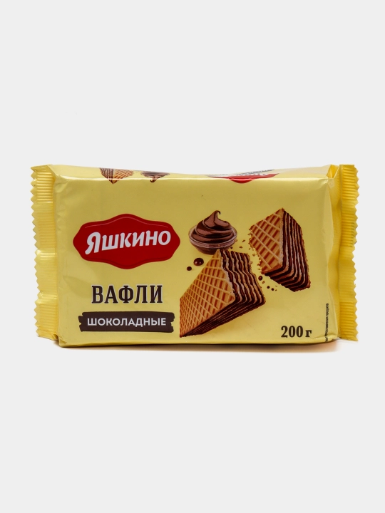 Shokoladli vafli Yashkino, 200 g - 