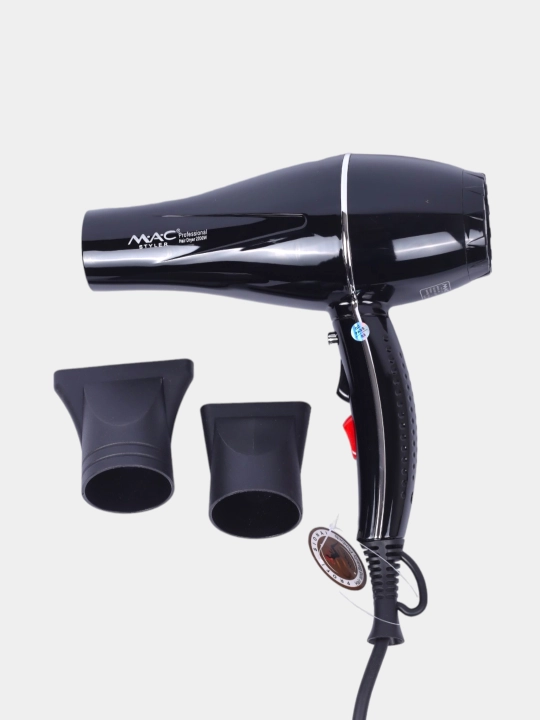 Фен для сушки и укладки волос M.A.C Styler Professional Hair Dryer, 2 режима работы