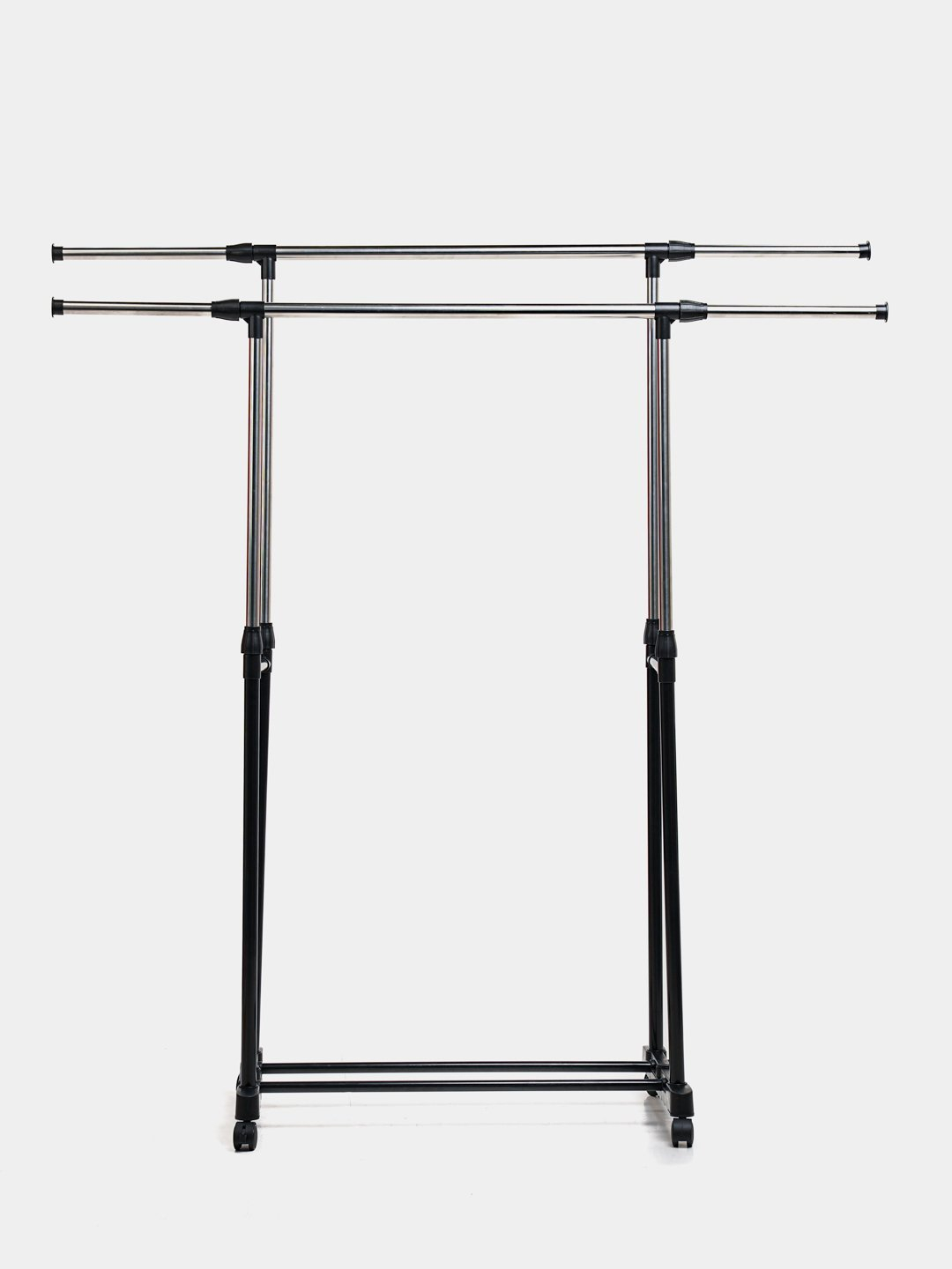 Гардеробная вешалка на ролике, напольная для одежды и обуви ...