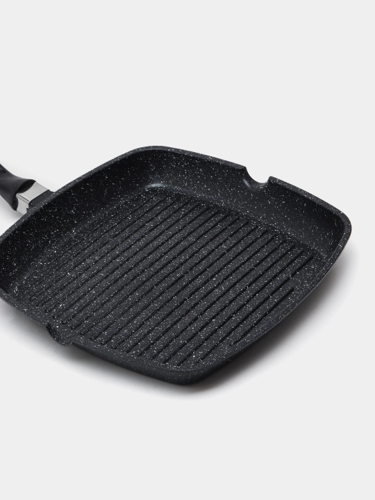 Tova-gril Resto 93406, tutqichli kvadrat, 28 * 28 sm