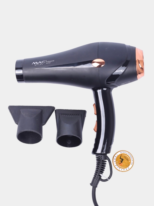 Фен для сушки и укладки волос M.A.C Styler Professional Hair Dryer, 2 режима работы