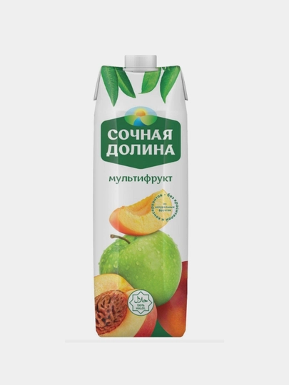 Сок Сочная Долина мультифрукт, 1 л — MUSTARD-P01C7B7