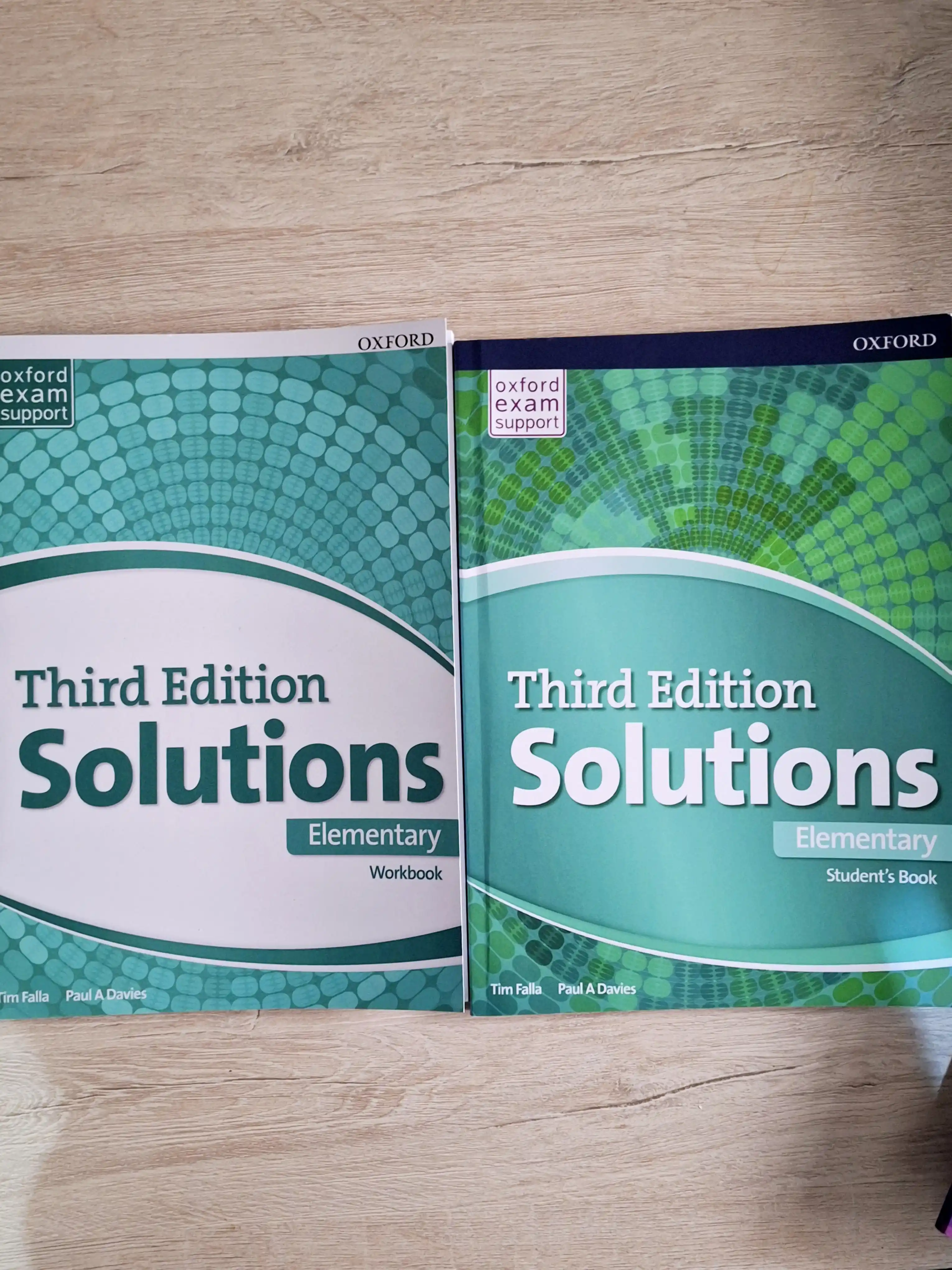 Solutions, Elementary - Student's book "Workbook" "Third edition"