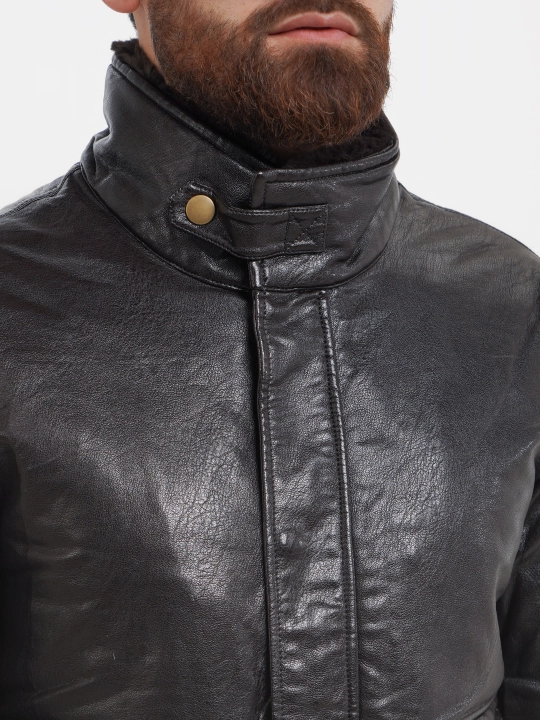 Charm kurta erkaklar uchun, charmdan, aviator Carrera Classic, erkaklar bomber modeli