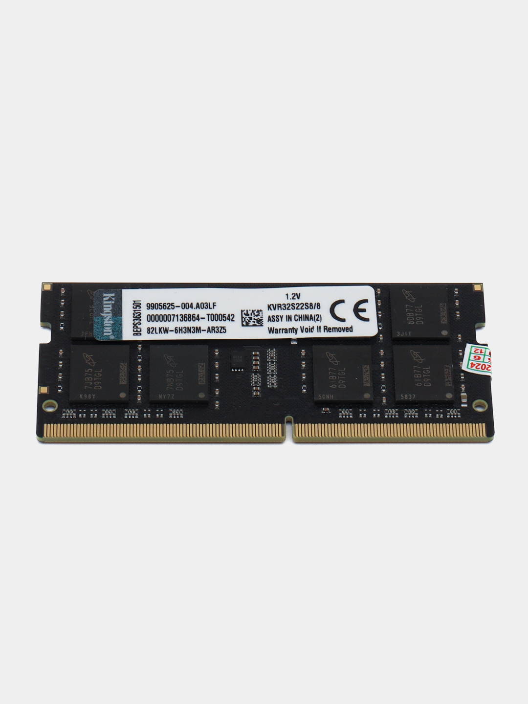 Kingston DDR4 8 GB, 16, GB, 3200 Мгц SoDIMM, оперативная память для ...
