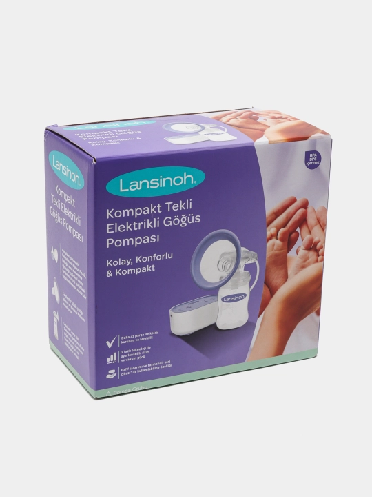 Молокоотсос oдинарный, электрический, Lansinoh Compact - 