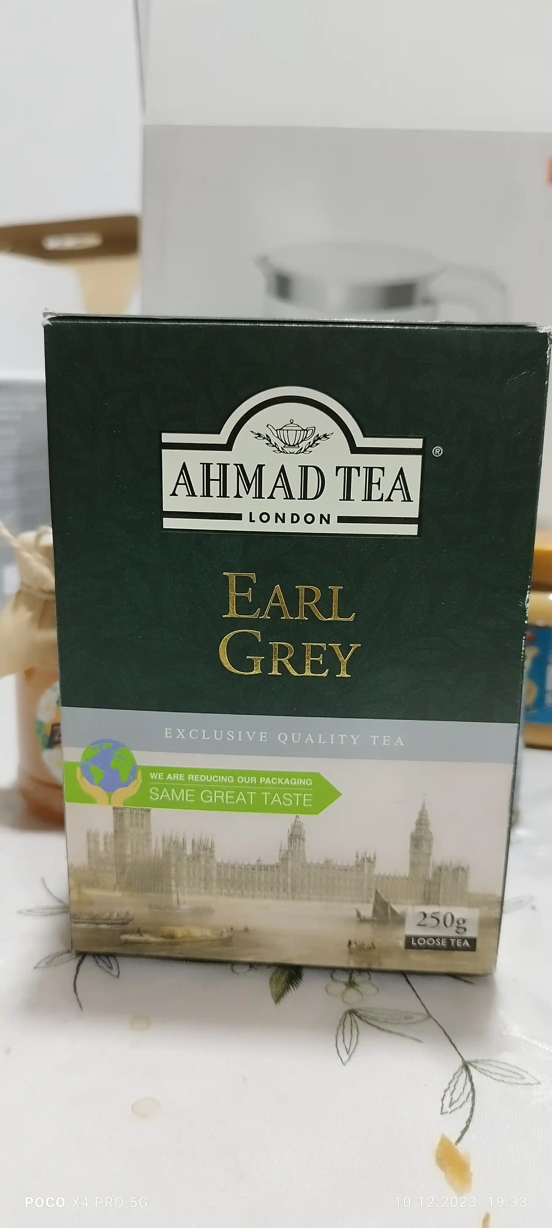 Чёрный чай Ahmad Tea Earl Grey, 250 г (860)