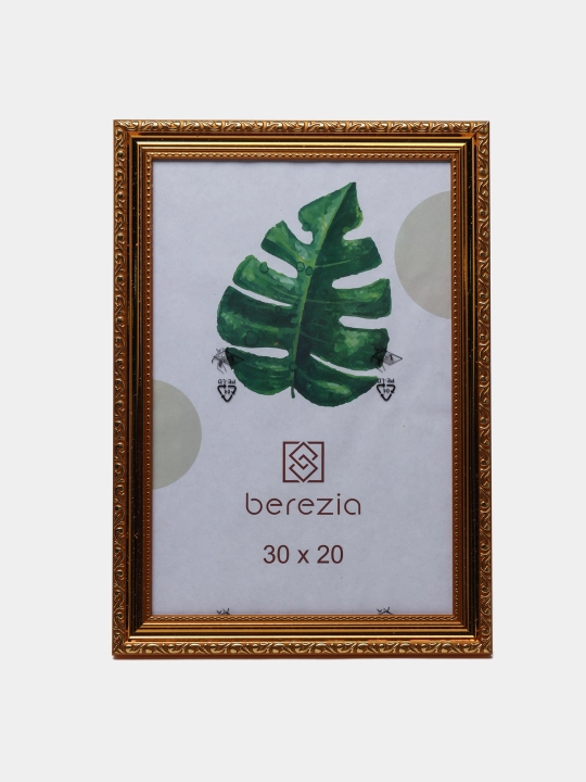 Ramka, Bereza, plastik ko'zgu, A4, 30*20 sm