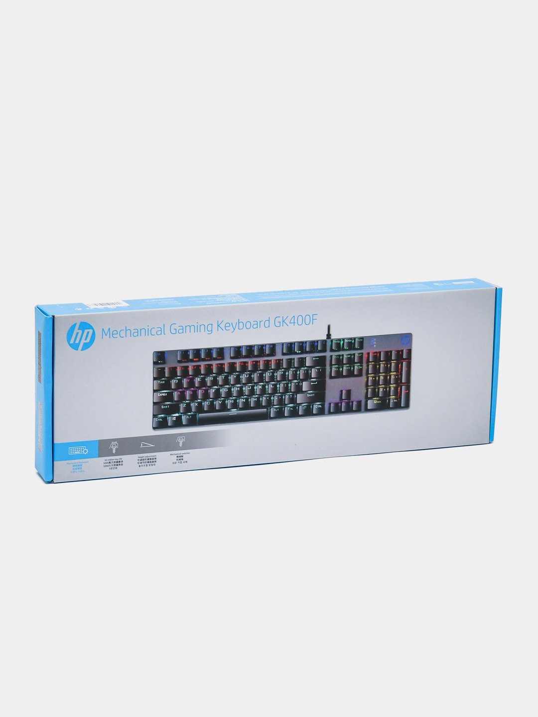 Механическая игровая клавиатура HP GK400F, проводнаяс RGB-подсветкой ...