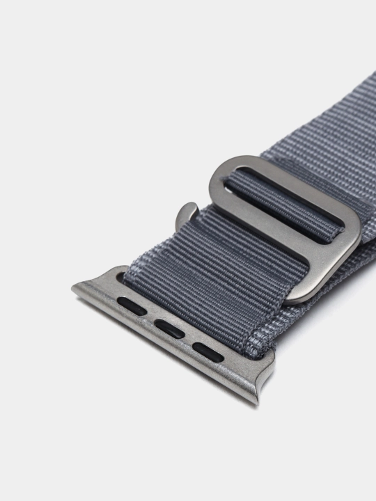 Ремешок нейлоновый для Apple Watch 3,4,5,6,7,8,9,10,11,SE и Ultra, размер 42-44-45-49 мм