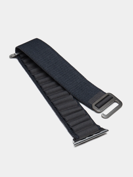 Ремешок нейлоновый для Apple Watch 3,4,5,6,7,8,9,10,11,SE и Ultra, размер 42-44-45-49 мм