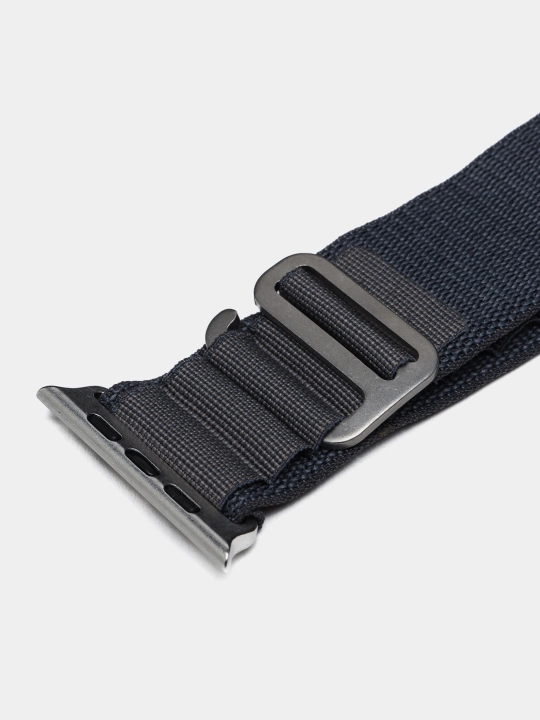 Ремешок нейлоновый для Apple Watch 3,4,5,6,7,8,9,10,11,SE и Ultra, размер 42-44-45-49 мм