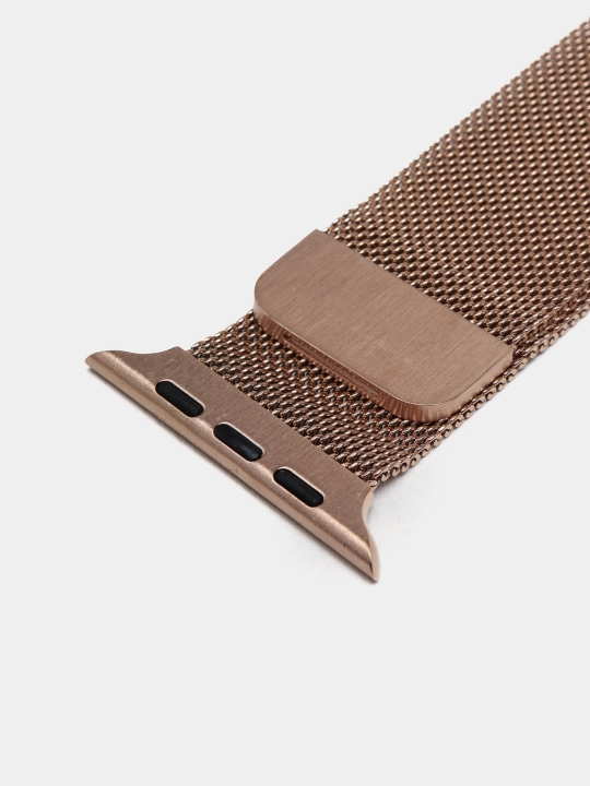 Apple Watch 3,4,5,6,7,8,9,10,11,SE va Ultra uchun tasma, o‘lchamlari 38, 40, 41 va 42, 44, 45, 49