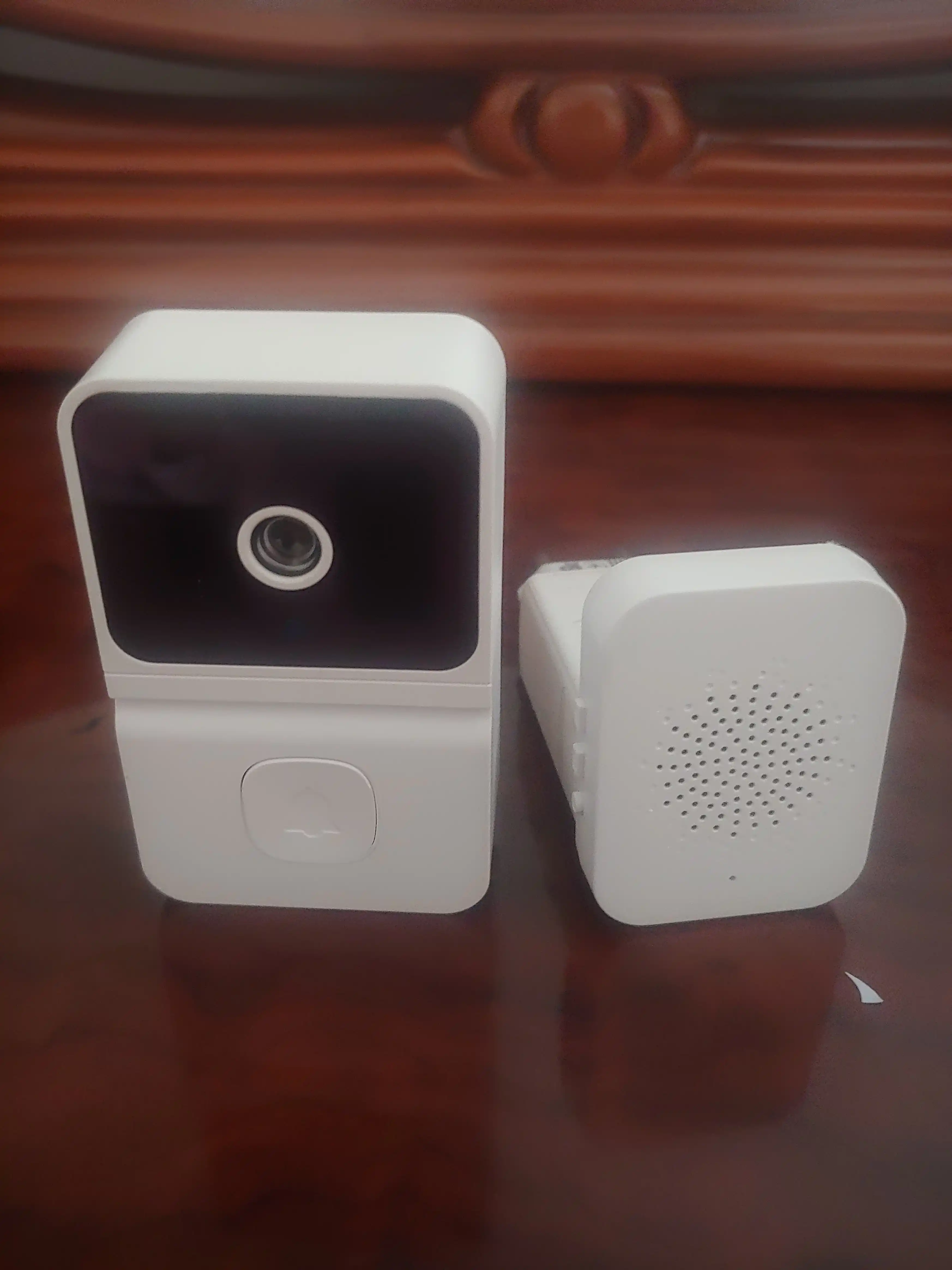 Aqlli simsiz Wi-Fi eshik qo'ng'irog'i, tungi ko'rish, telefon qo'ng'irog'i