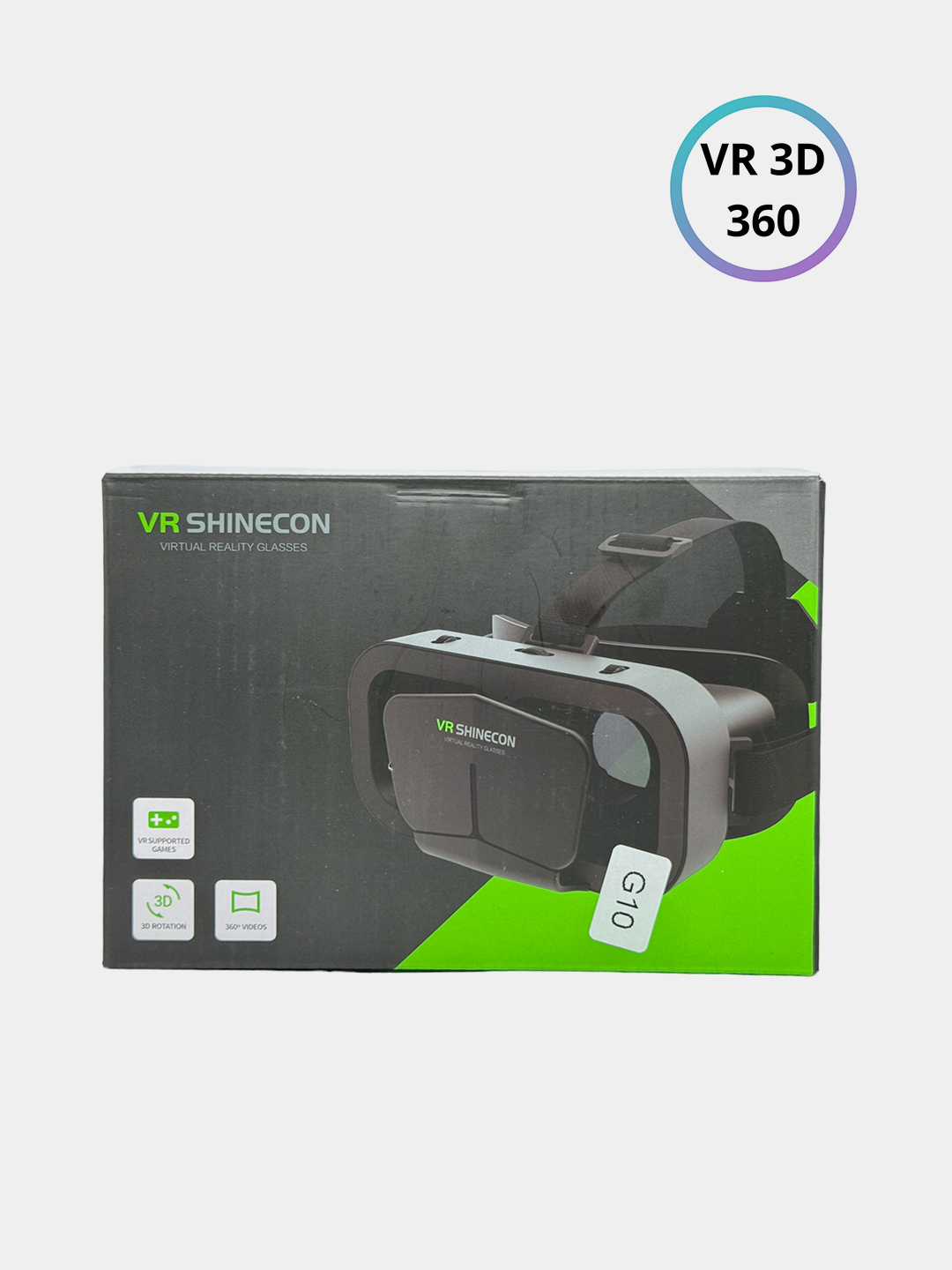 VR SHINECON G10 Виртуальные очки для телефона с геймпадом и без для IOS,  Android купить по низким ценам в интернет-магазине Uzum (849535)