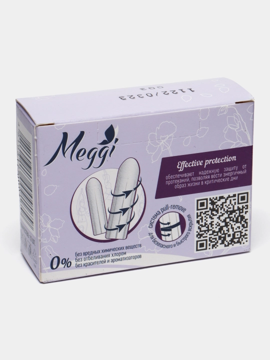 Тампоны Meggi Energy Mini, 2 капли, 12 шт - 