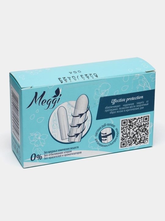 Meggi Energy super tamponlari, 4 tomchi, 12 dona