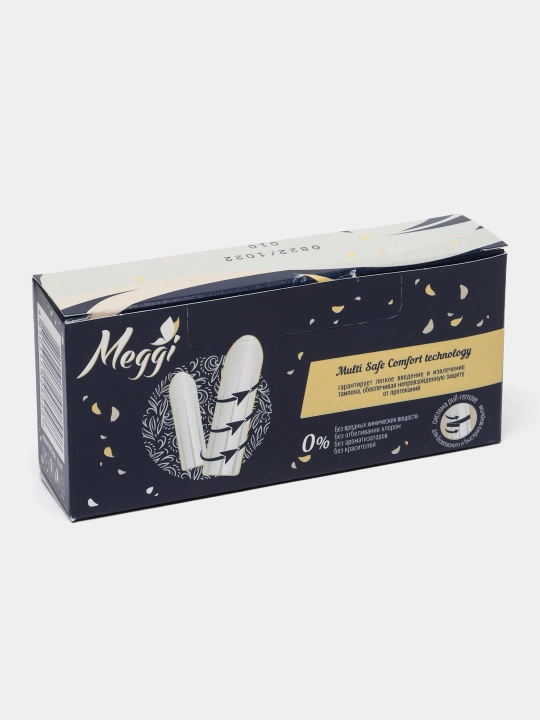 Gigienik tamponlar Meggi Super+, 5 tomchi, 12 dona