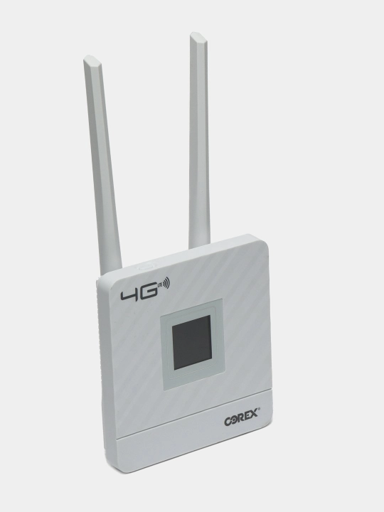 Corex 4G CPE-903 modem A9SW, Wi-Fi router, SIM karta uyasi bilan, 2 antenali